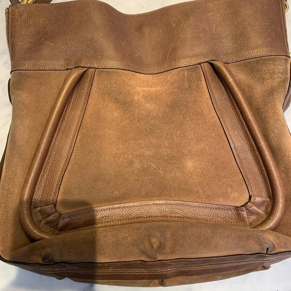 Chloé Brown Leather Shoulder Bag - Picture 8 of 12